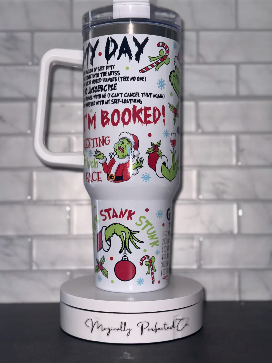 Grinch 40oz Tumbler