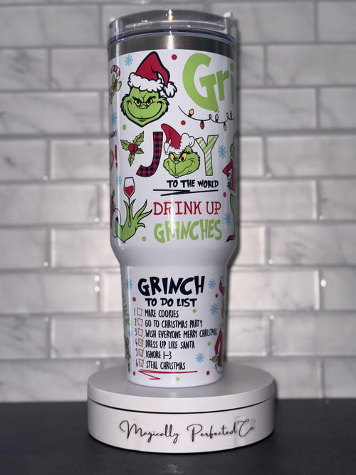 Grinch 40oz Tumbler