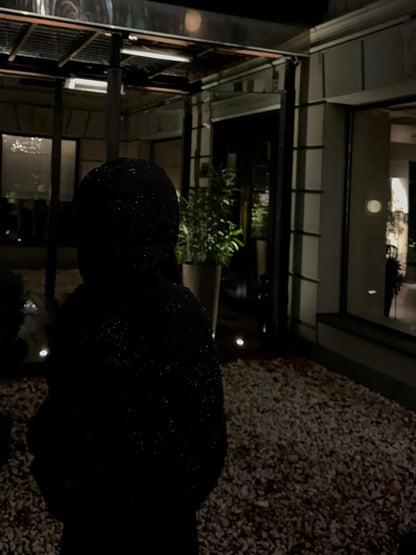 Rhinestone Puffer Jacket