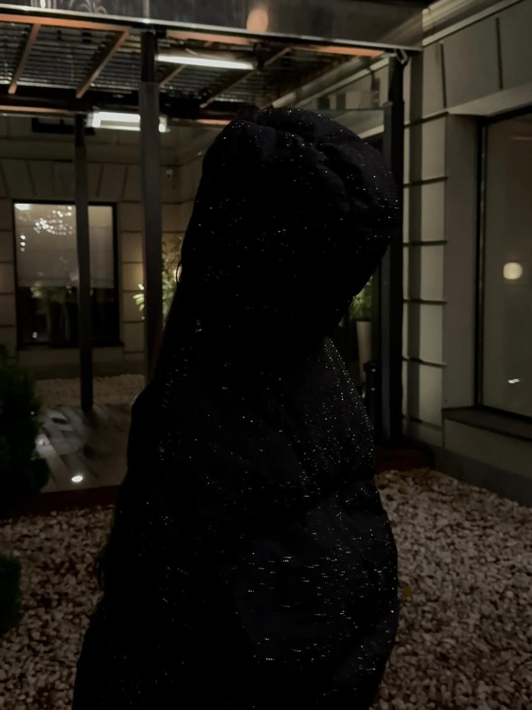 Rhinestone Puffer Jacket