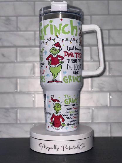 Grinch 40oz Tumbler