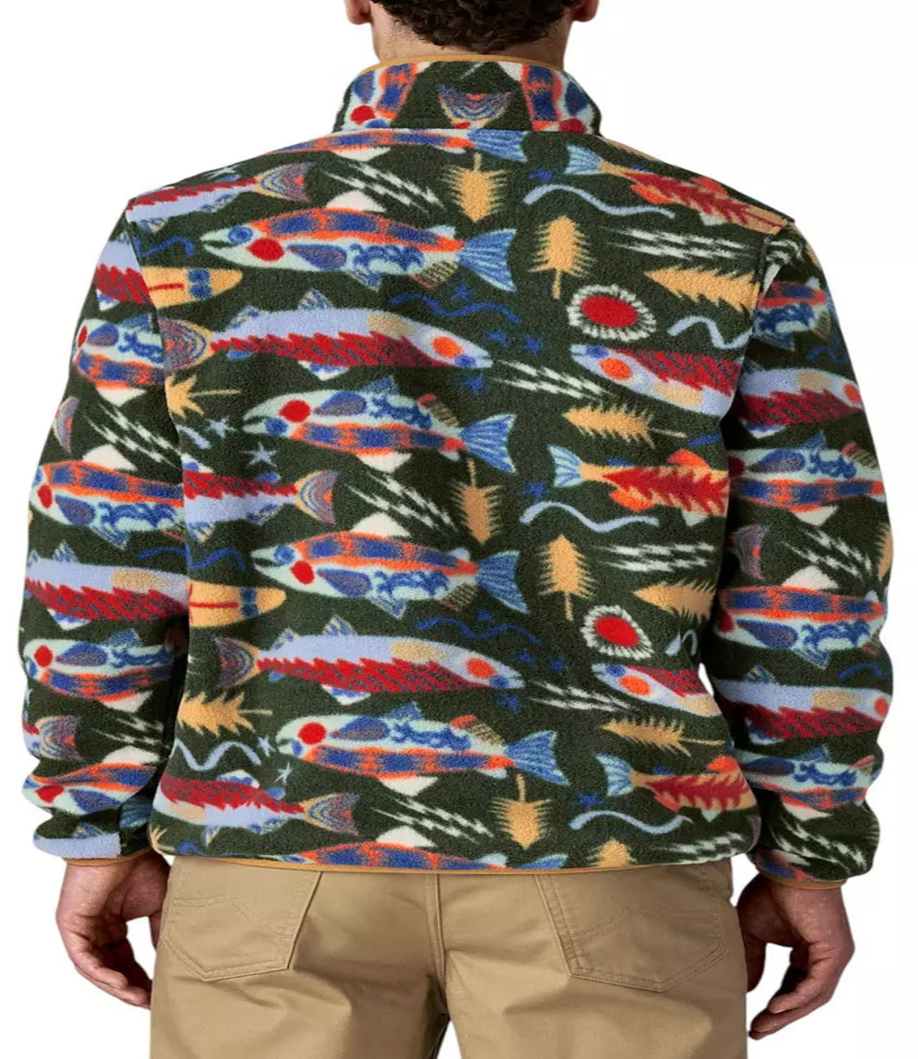 Fleece Salmon Pullover